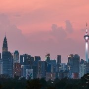 Malaysia – Skyscrapers at dawn Malaysia - Skyscrapers at dawn