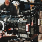 Close up film camera Close up film camera