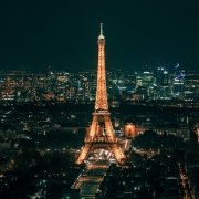 France – Eiffel Tower at Night France - Eiffel Tower at Night