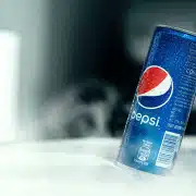 A can of Pepsi