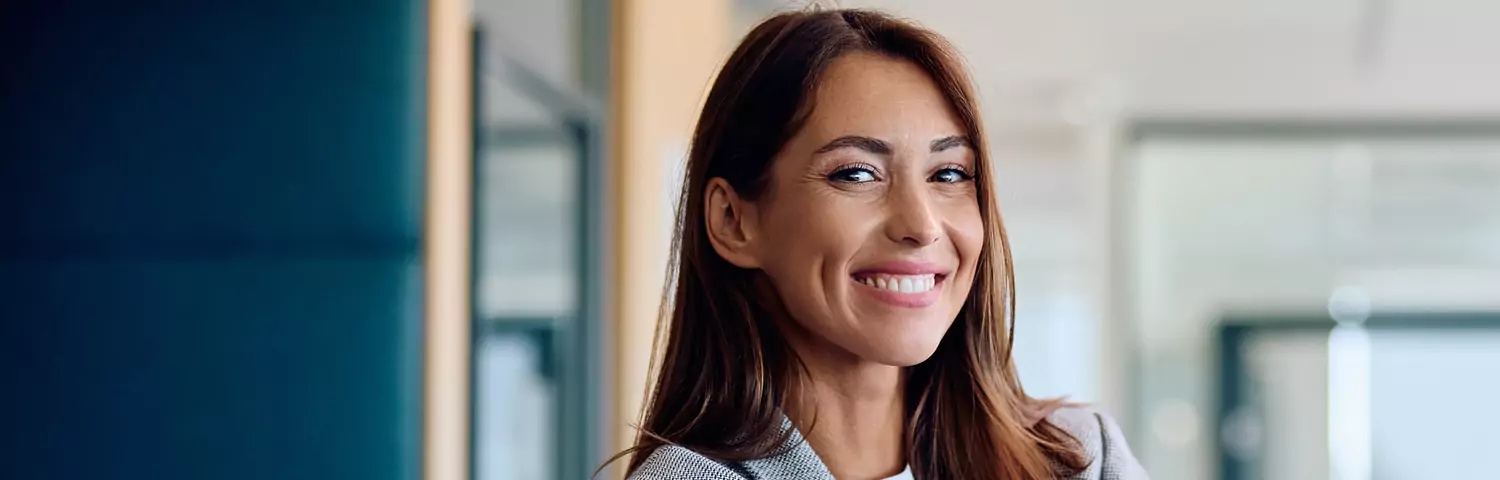 Professional woman in office