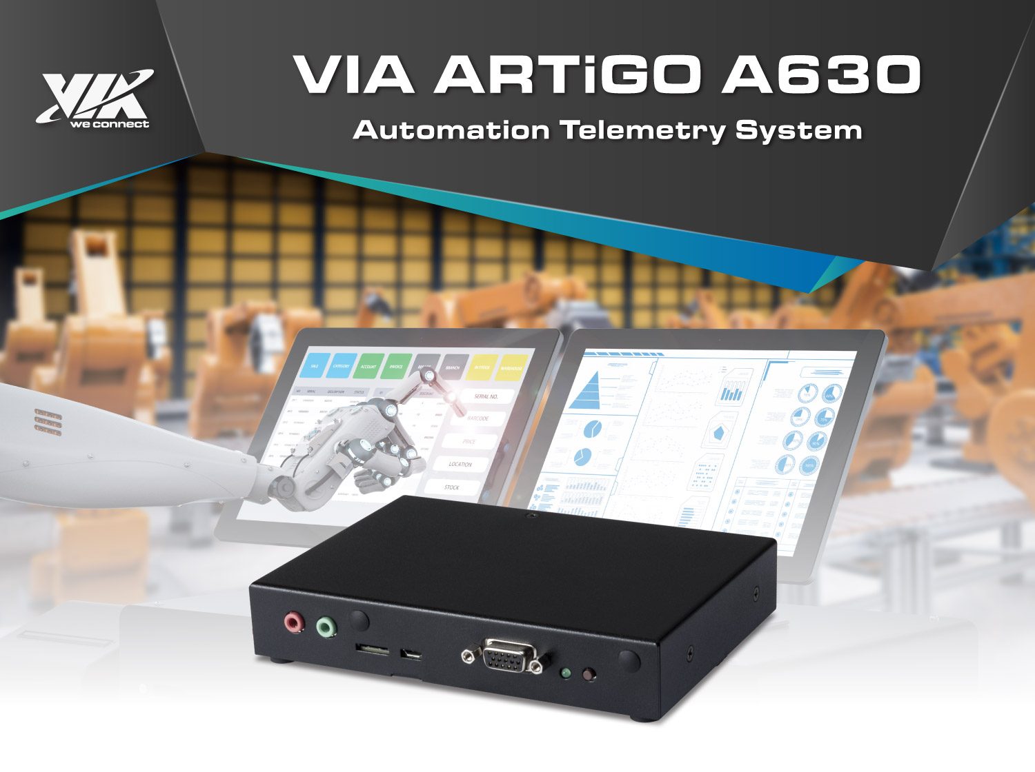 VIA ARTiGO A630 Automation Telemetry System