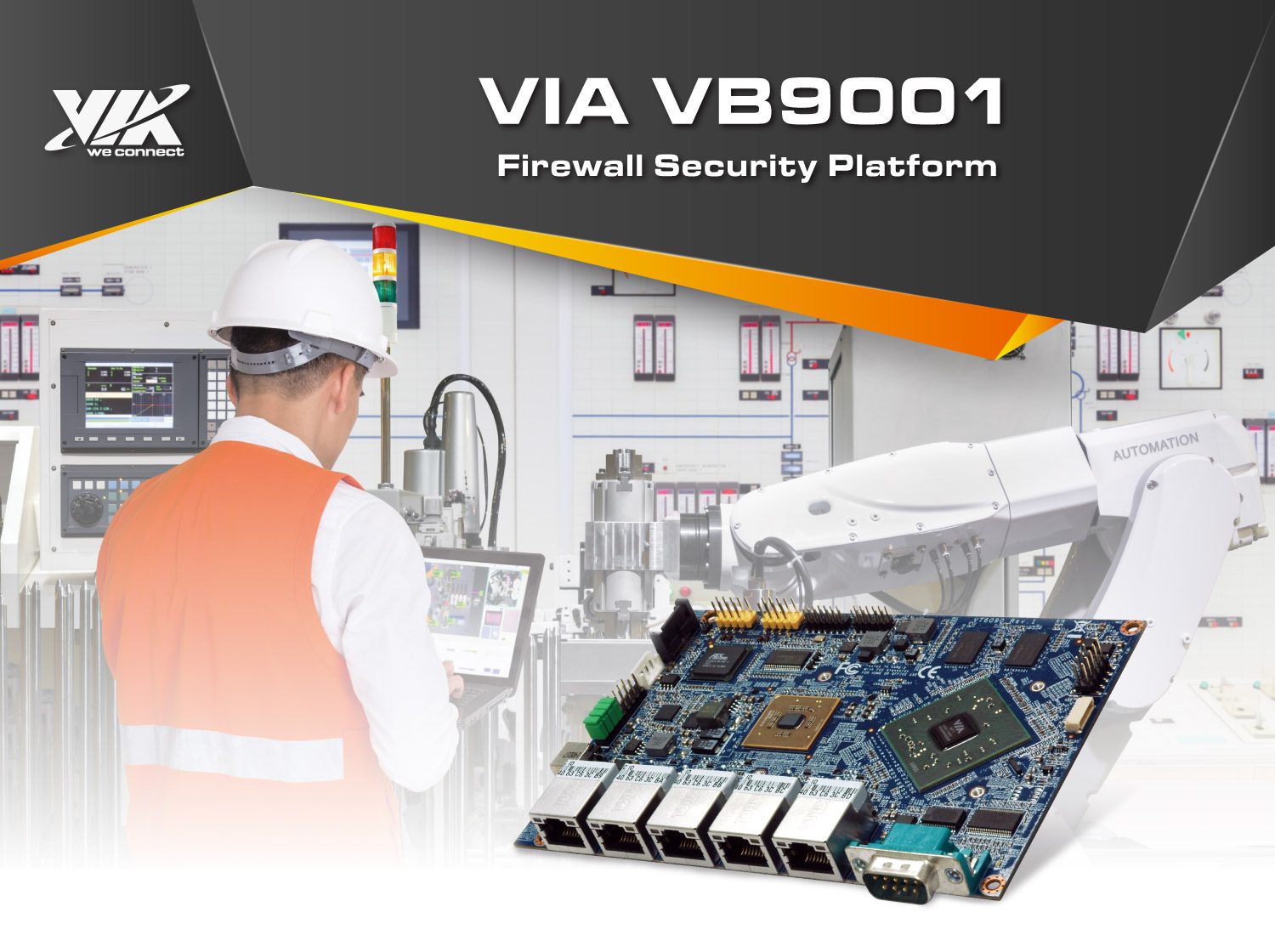 VIA VB9001 Firewall Security Platform