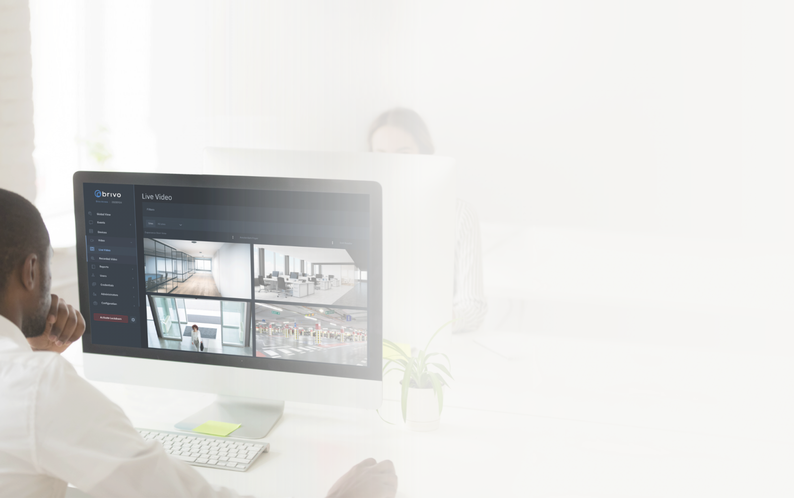Mobile Access Control von Brivo