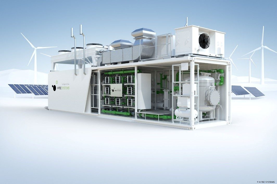 H-TEC SYSTEMS liefert PEM-Elektrolyseur an den spanischen Projektentwickler SailH2