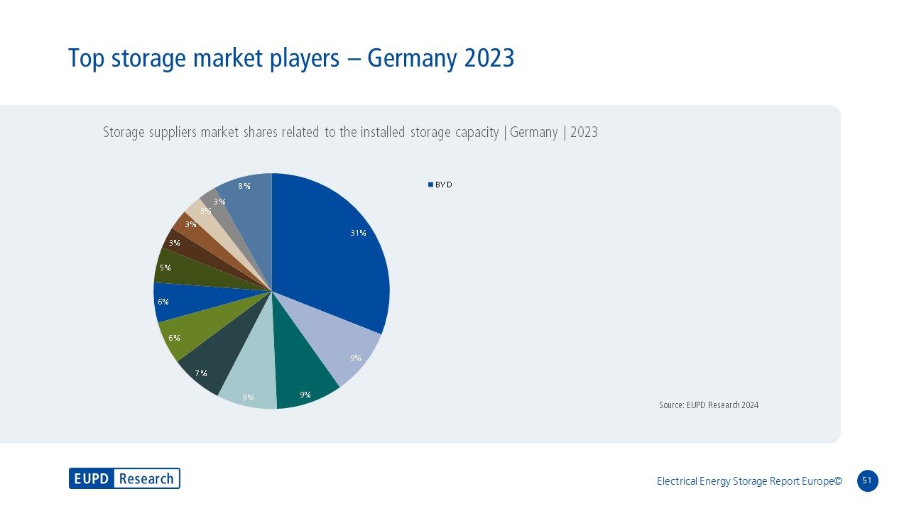 Market shares 2023 Germany