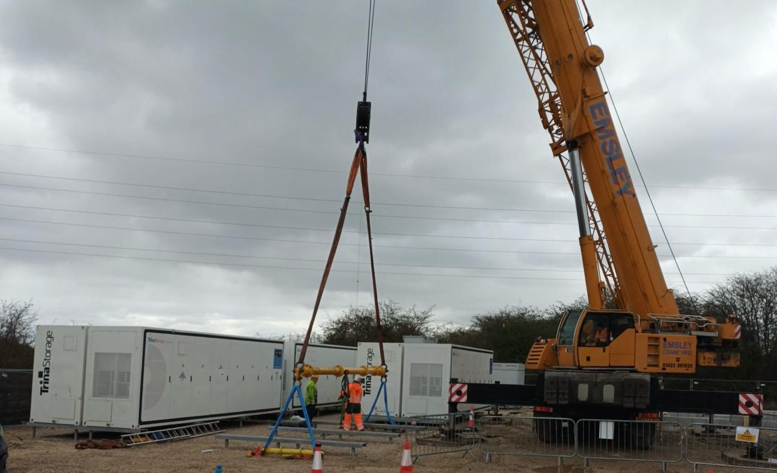 Econergy 102MWh battery storage project Swangate in the UK