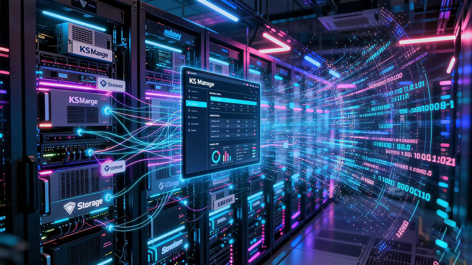 Intelligente Managementlösung für KI-Fabriken